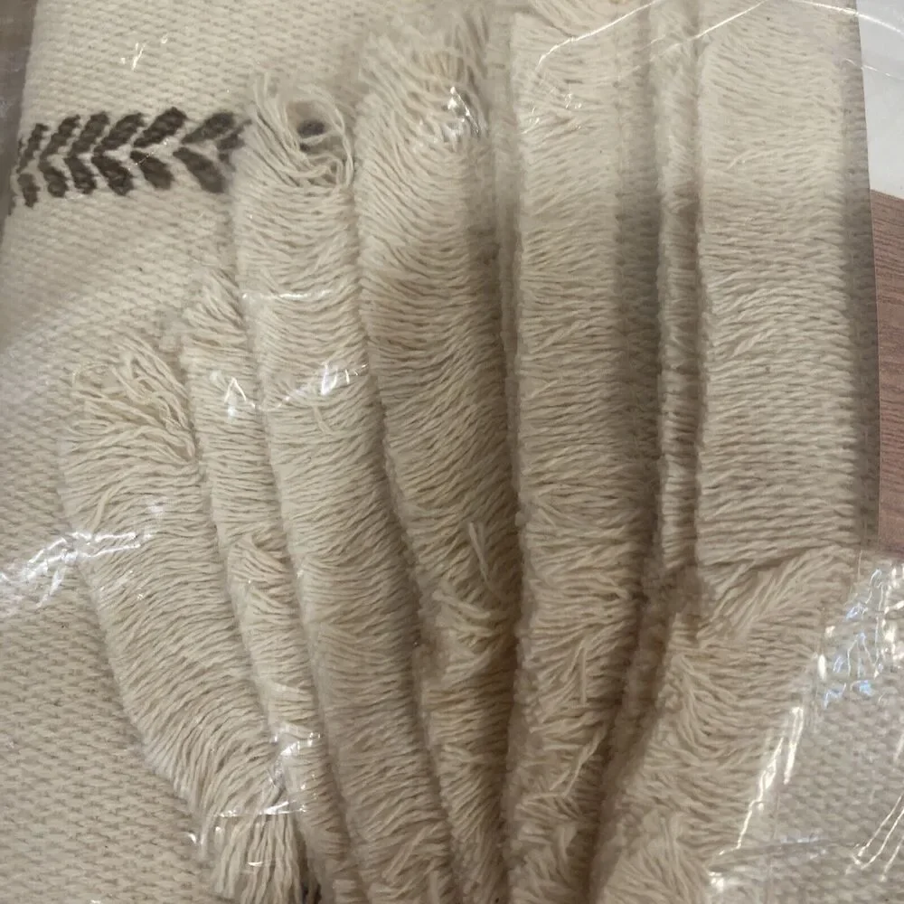 Pfaltzgraff Village Table Linens Set Of 4 Factory Sealed Extremely Rare Vintage